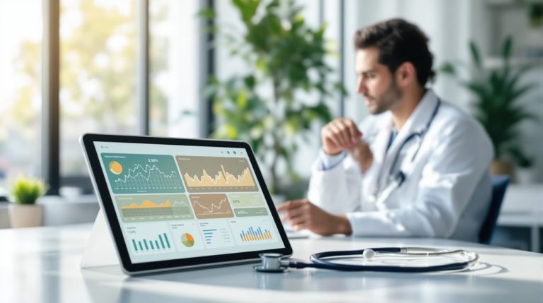 plateforme numérique pour les professionnels de la santé