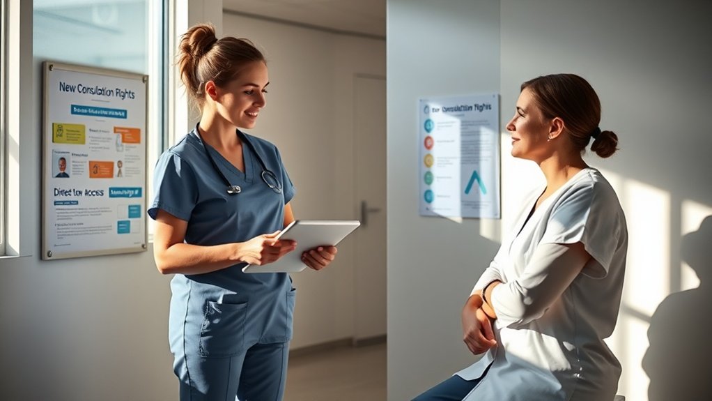 accès direct aux infirmiers