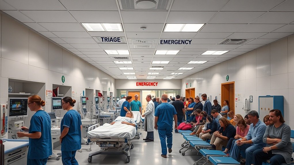 soins d'urgence et triage