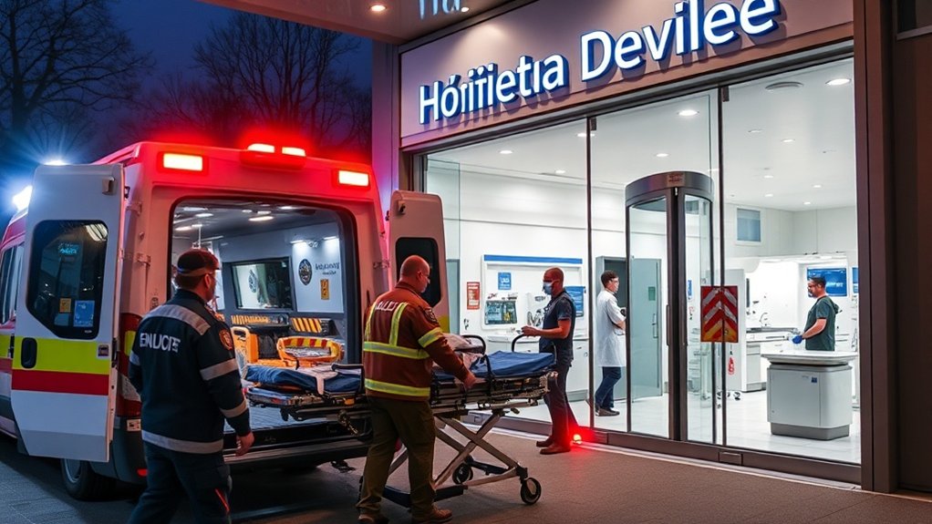 services de soins psychiatriques d'urgence