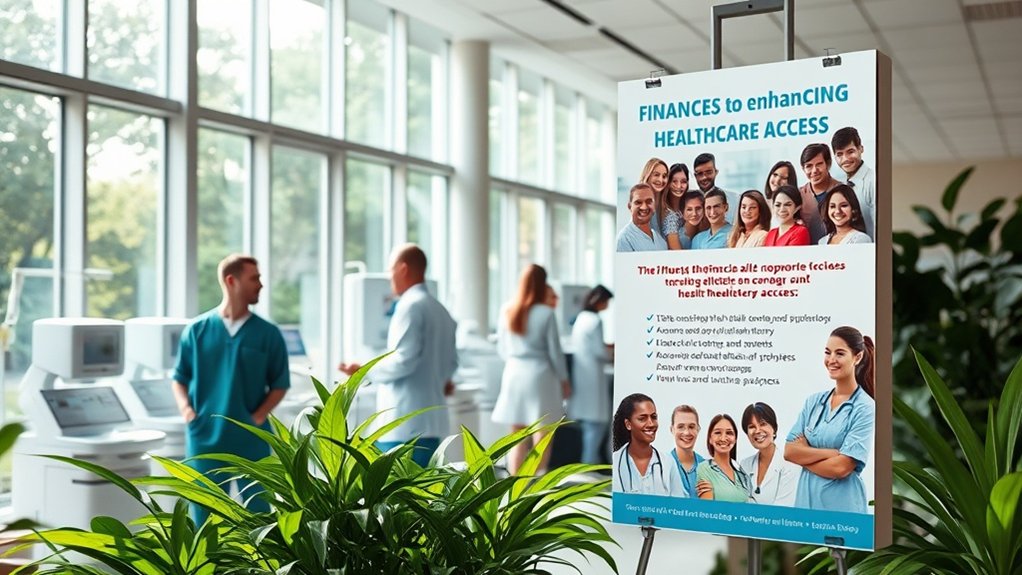 aide financière pour les installations de santé