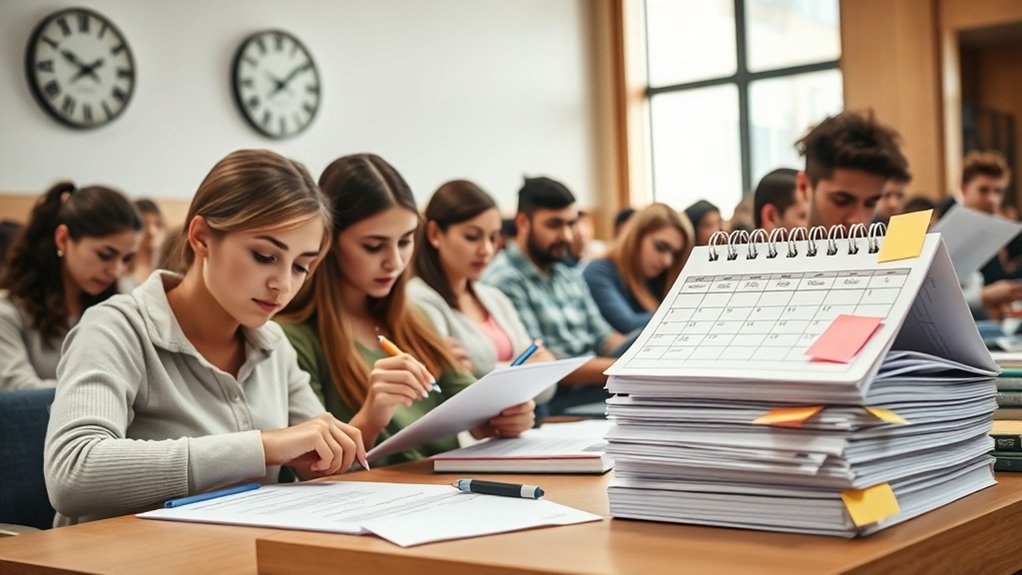 dates limites clés pour les candidats