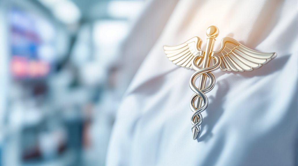 infirmière caducée signification et affichage