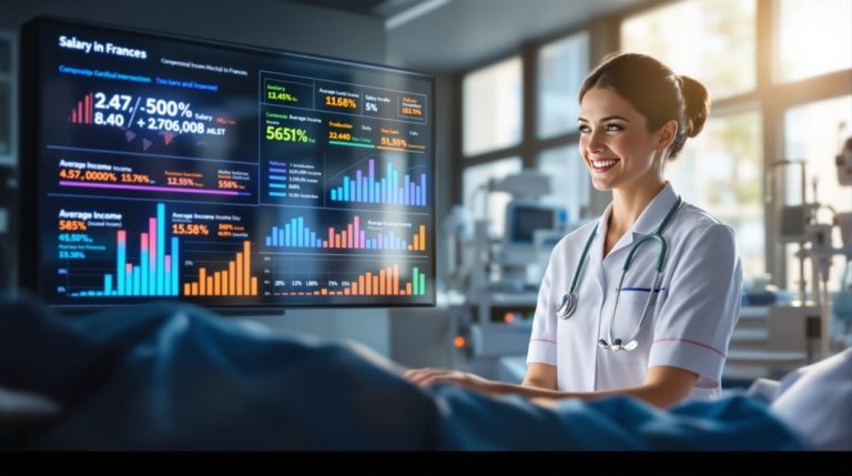 salaire et dépenses des infirmières