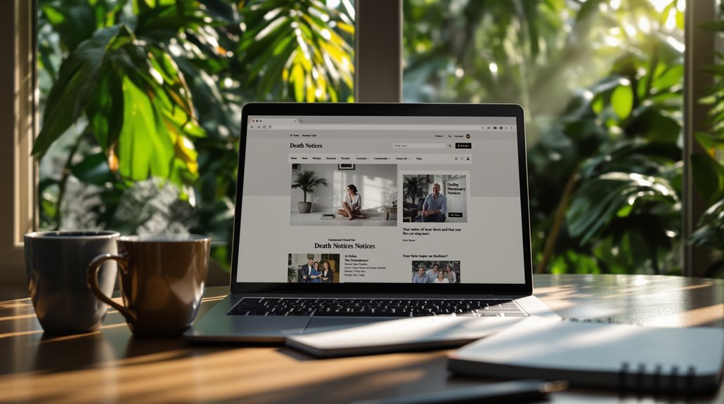 guide de consultation d'avis de décès en ligne