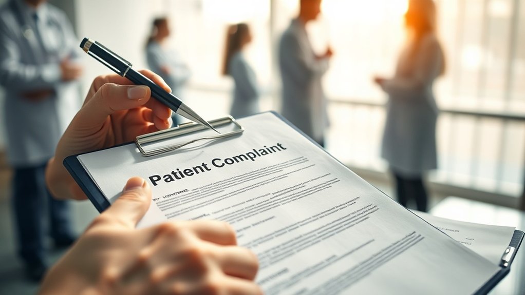 droits des patients et processus de plainte