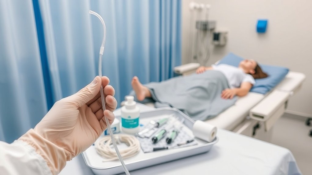 protocole de préparation pour l'insertion de ligne PICC