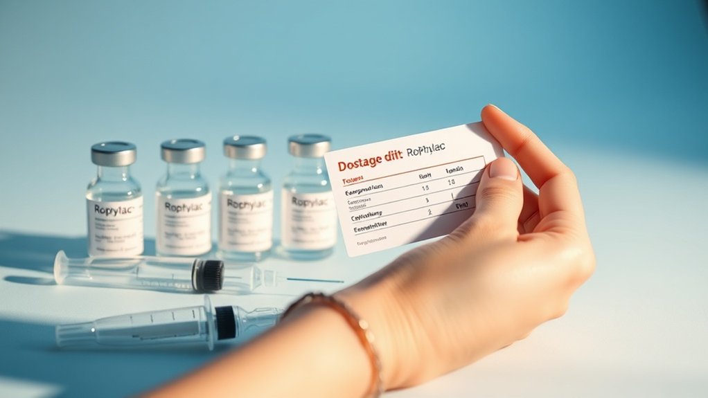 lignes directrices sur le dosage de rhophylac expliquées