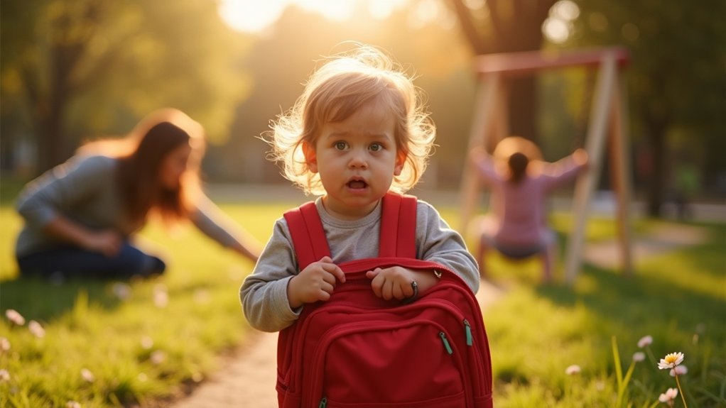 anxiété de séparation chez les enfants