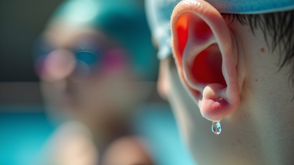 prévention de l'inflammation de l'oreille du nageur