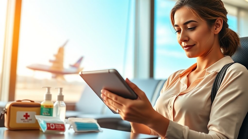 préparations de santé pour les voyages essentielles