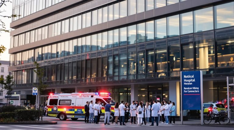 hôpital de Vienne services médicaux