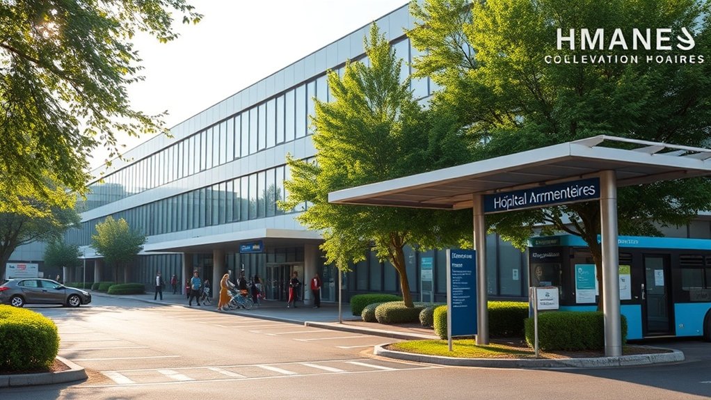 options de transport hospitalier accessibles