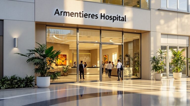 services aux patients de l'hôpital Armenti