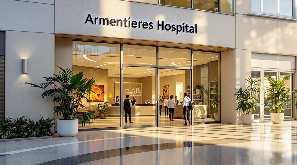 services aux patients de l'hôpital Armenti
