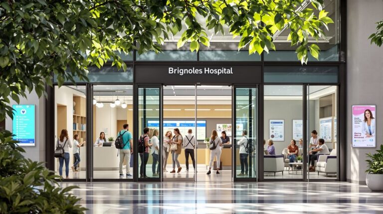 services d'accès de l'hôpital de Brignoles