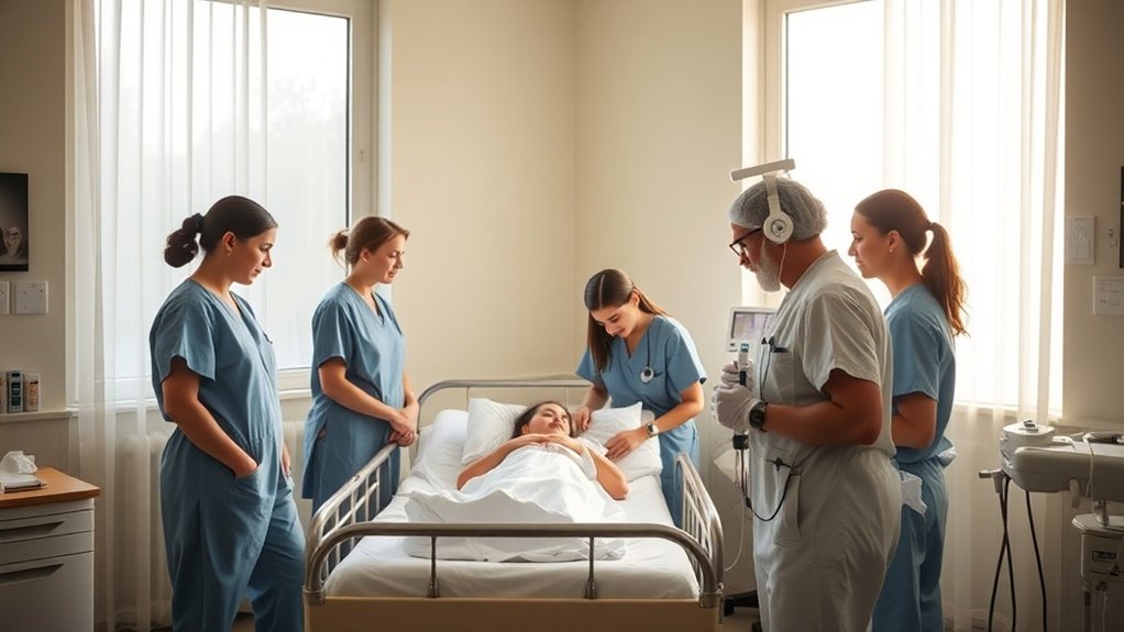 équipe de soins maternels complets