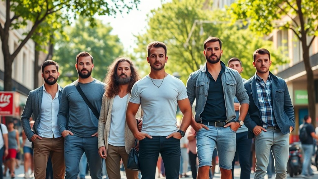 La taille et le poids des hommes augmentent