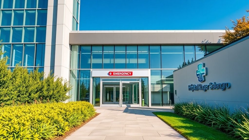 Informations de contact de l'hôpital Roger Salengro
