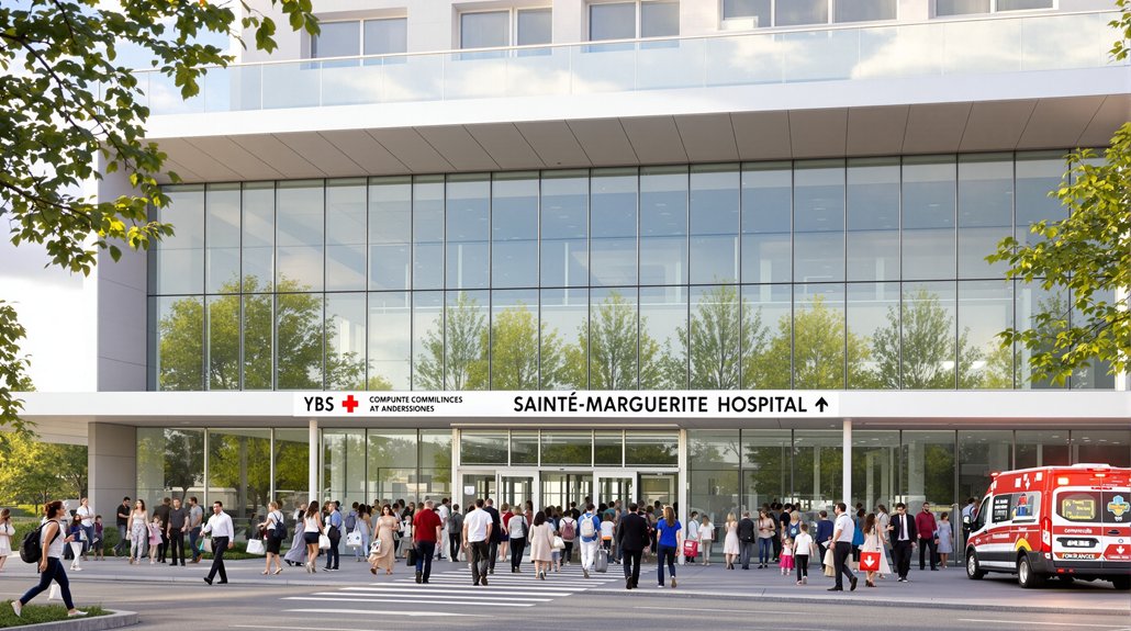 aperçu des services de l'hôpital Sainte-Marguerite