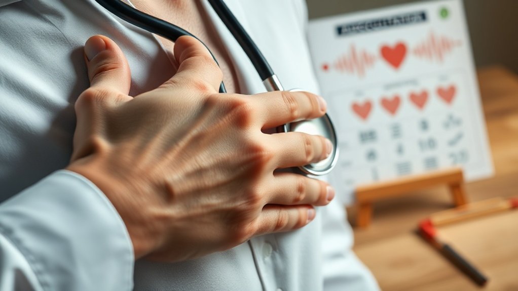 technique et placement du stéthoscope