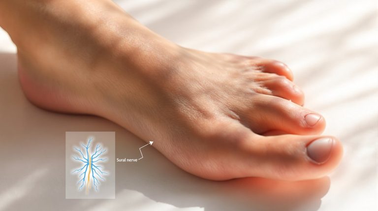 douleur au nerf sural au pied