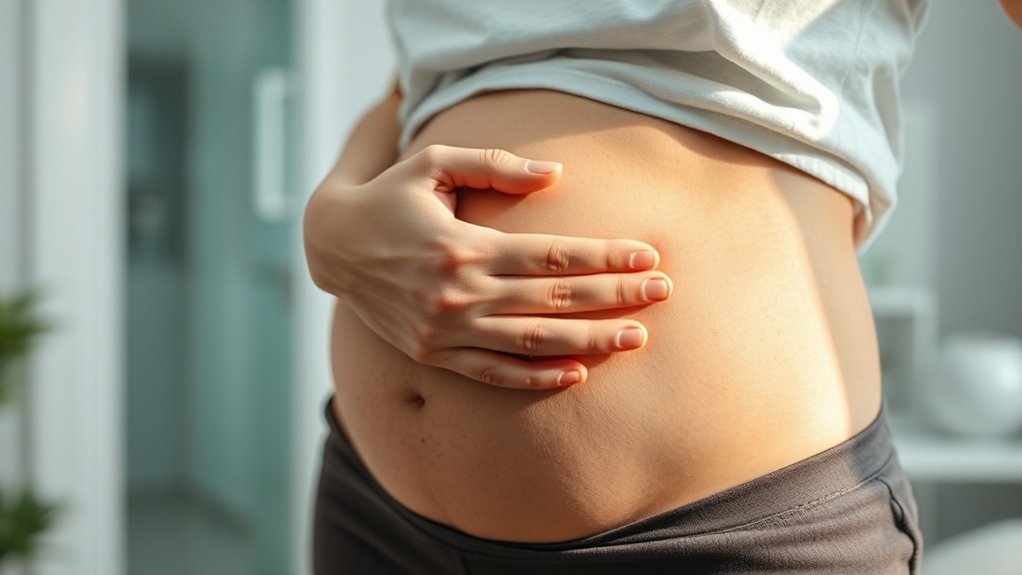 distinction de la gravité de la douleur abdominale