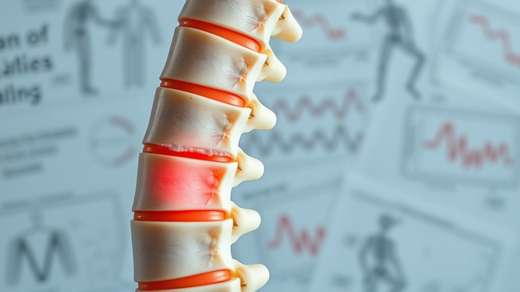 processus d'inflammation spinal chronique