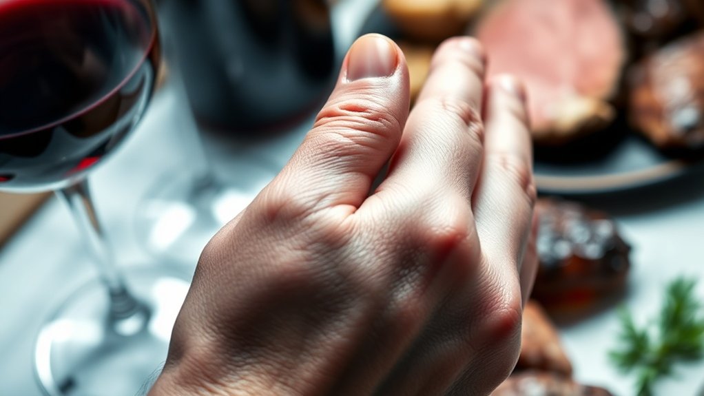 symptômes et diagnostic de la goutte