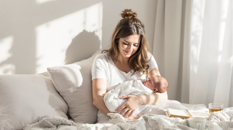 les changements corporels postpartum se produisent