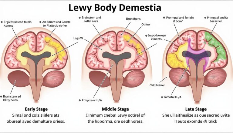 Maladie à corps de Lewy avancée : symptômes et soins essentiels