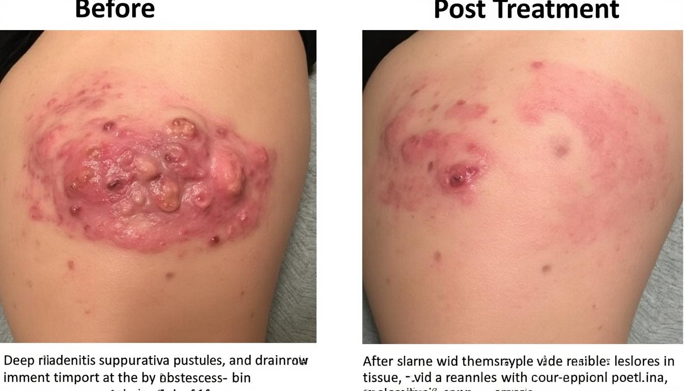 découvrez des photos illustrant la maladie de verneuil pour mieux comprendre ses symptômes et leur évolution afin d'améliorer la reconnaissance et la prise en charge de cette pathologie.