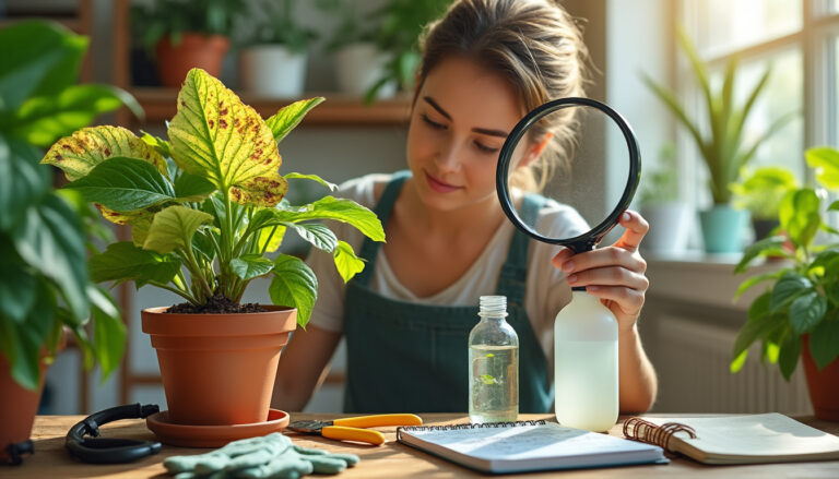 découvrez comment reconnaître les signes d'une plante malade et les méthodes efficaces pour la soigner rapidement et préserver sa santé.