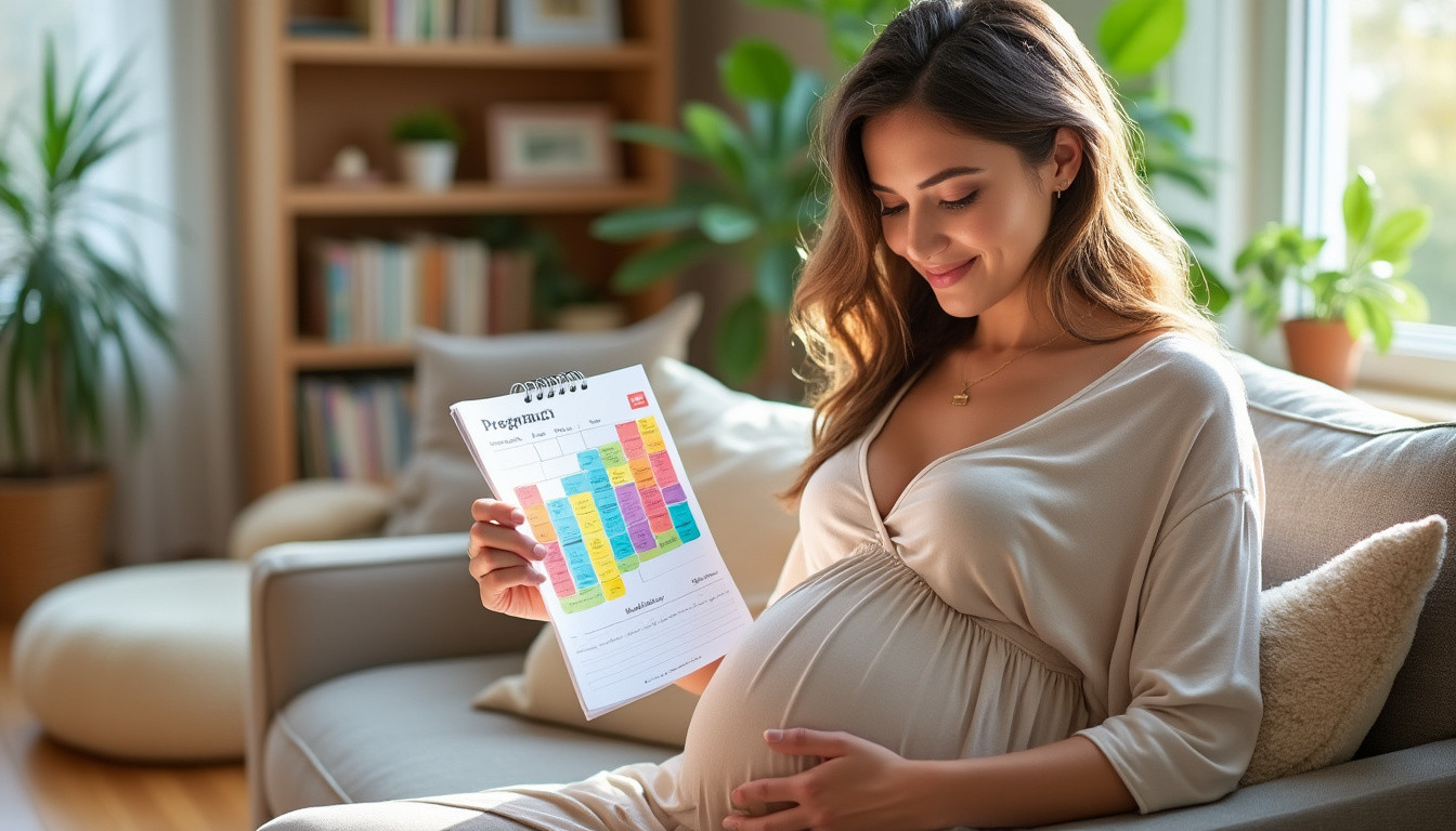 découvrez notre calendrier de grossesse pour suivre l'évolution de votre bébé mois par mois, avec conseils et informations essentielles pour chaque étape de votre grossesse.
