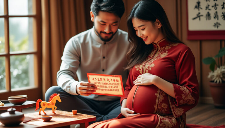 découvrez comment utiliser le calendrier chinois de grossesse en 2026 pour tenter de deviner le sexe de votre bébé, à titre ludique.